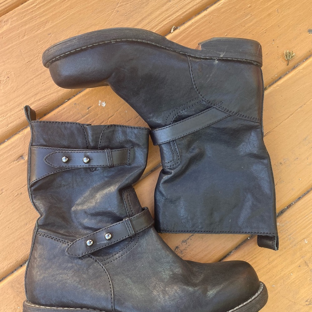 Rag And Bone Biker Boots - image 3